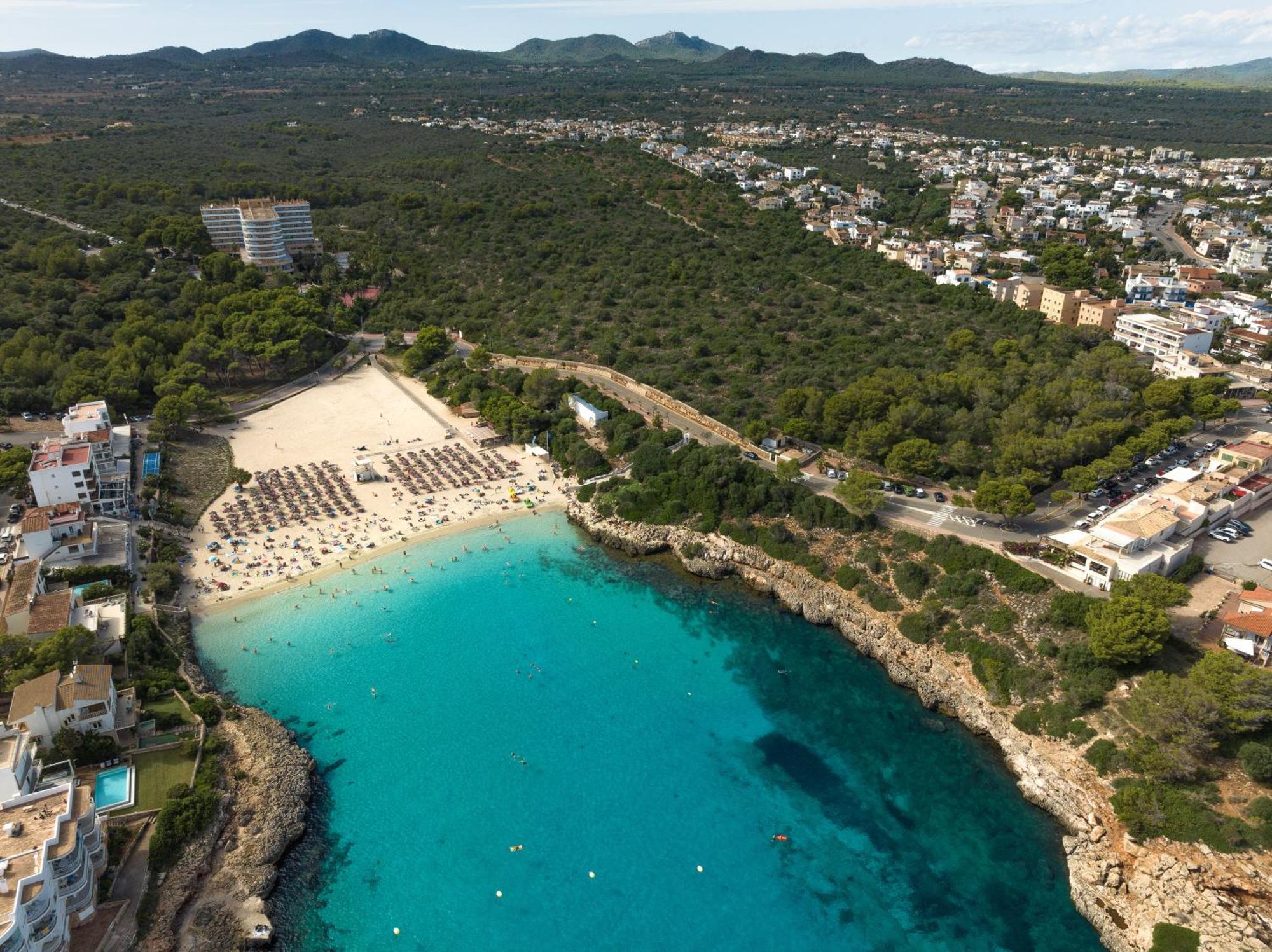 Villa Cala Marsal Puerto Colom Exteriör bild