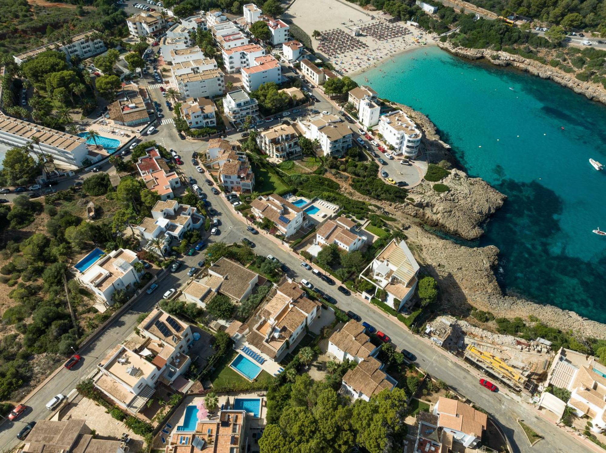 Villa Cala Marsal Puerto Colom Exteriör bild