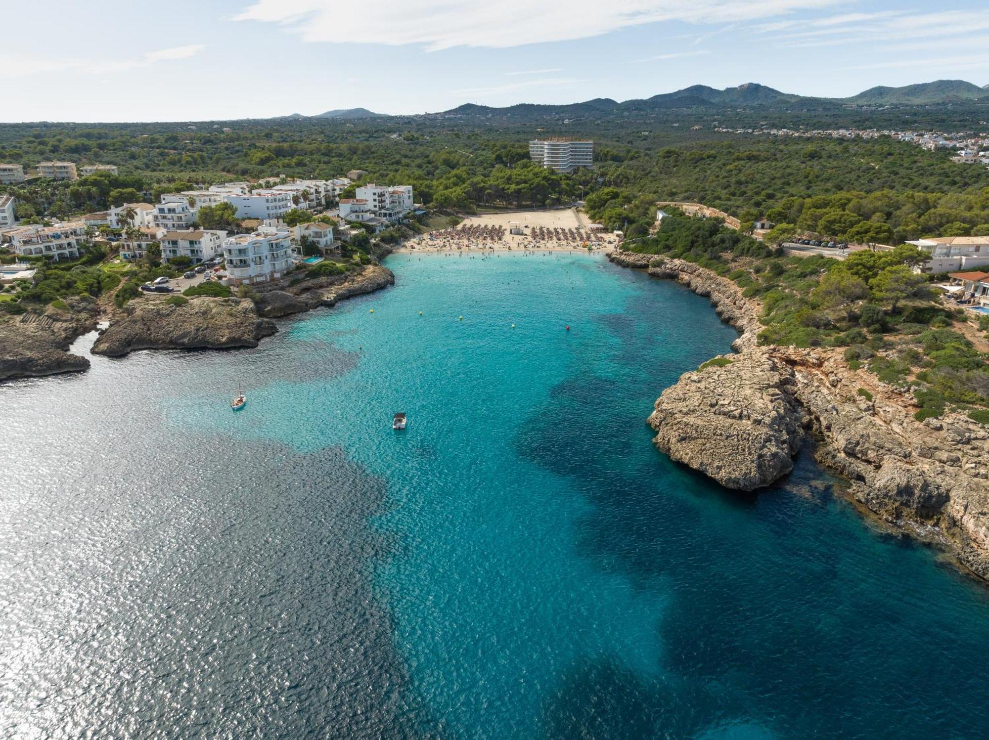 Villa Cala Marsal Puerto Colom Exteriör bild