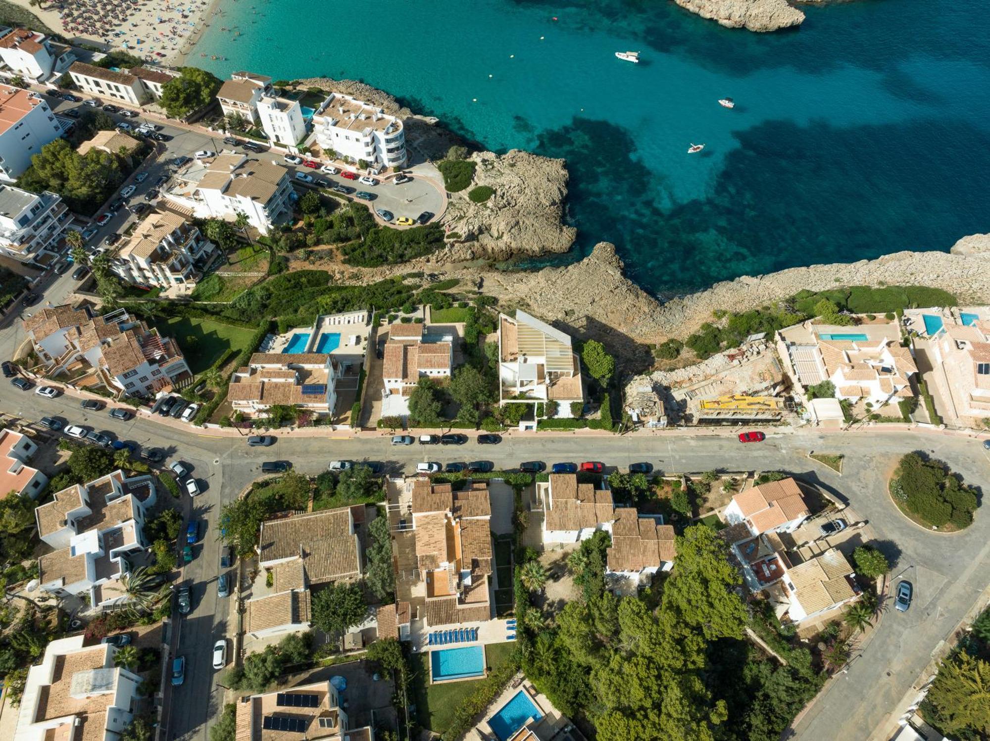 Villa Cala Marsal Puerto Colom Exteriör bild